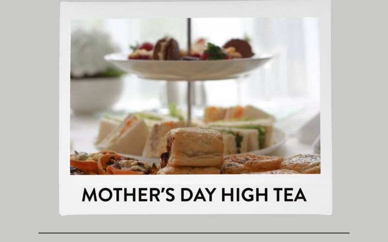 Image promoting Mother's Day high tea at Regent of Rotorua